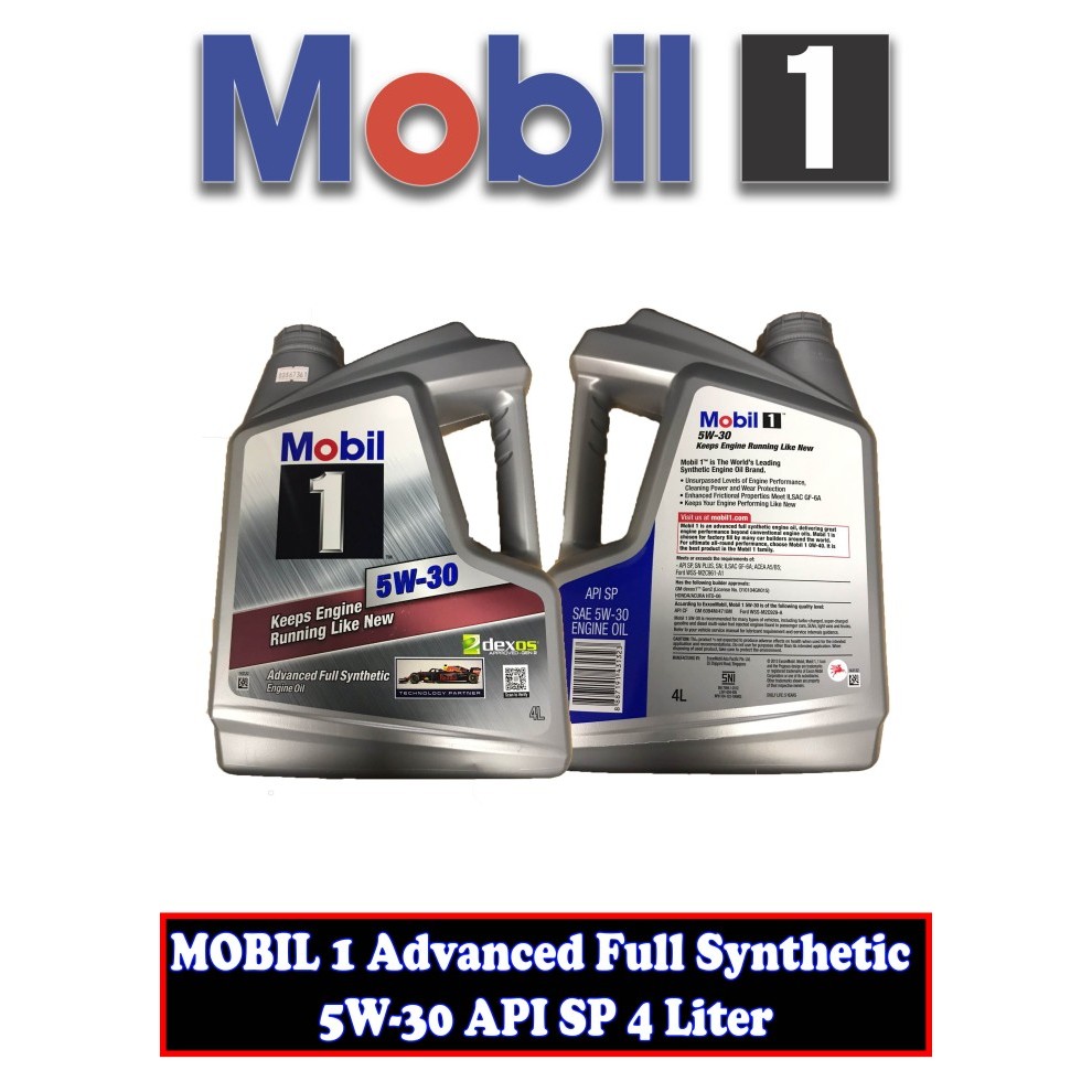 Oli Mesin Mobil One Full Synthetic 5W-30 5W30 4L 67361