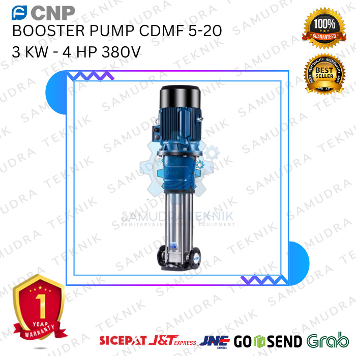 Pompa Booster RO CNP CDMF 5-20 3 KW 4 HP 380V Pompa Air