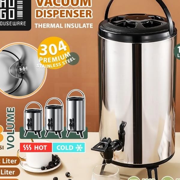 Hugo Disser Termos Air Stainless Steel Dengan Keran Lk Tea Buet Jumbo 6 8 12 Liter Tahan Air Panas D