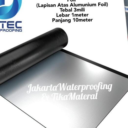 Membran Tempel 3Mm Self Adhesive Membrane Alumunium Foil ( 10Meter)