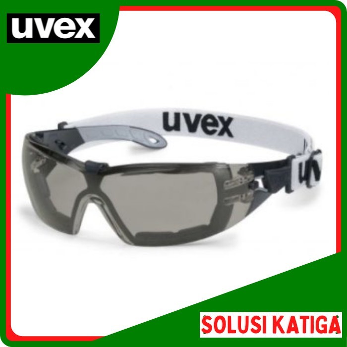 PROMO Kacamata Safety Uvex Pheos Guard Goggles Grey - 100% Original