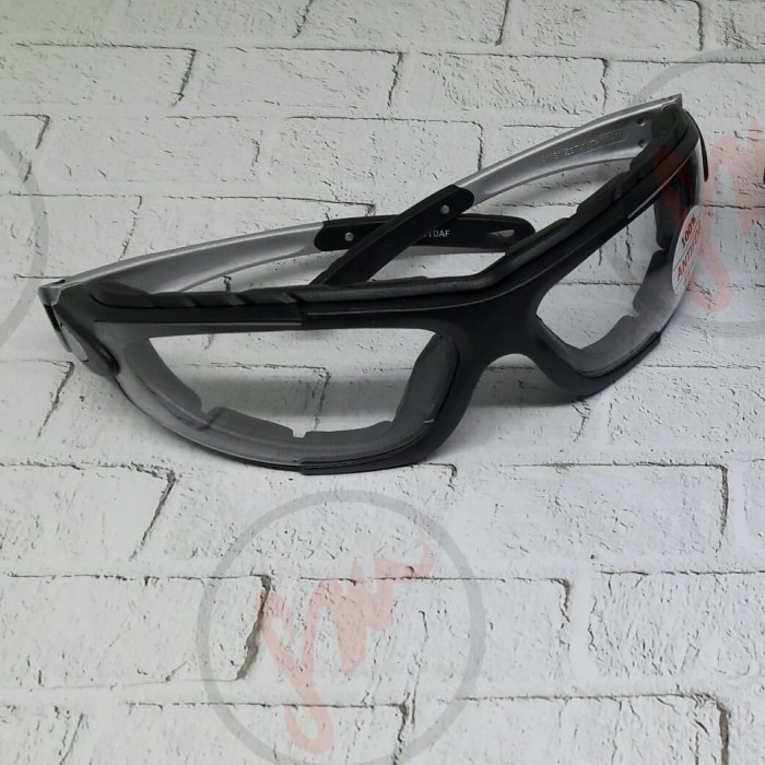 kacamata safety dua fungsi clear/bening kacamata sepeda