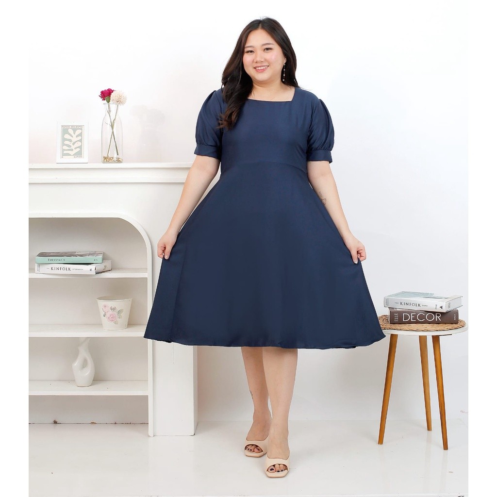Dres Wanita Maxi Drees Natal Korean Style Fashion Pesta Pernikahan Kondangan Baju Pakaian Natal1 Cew