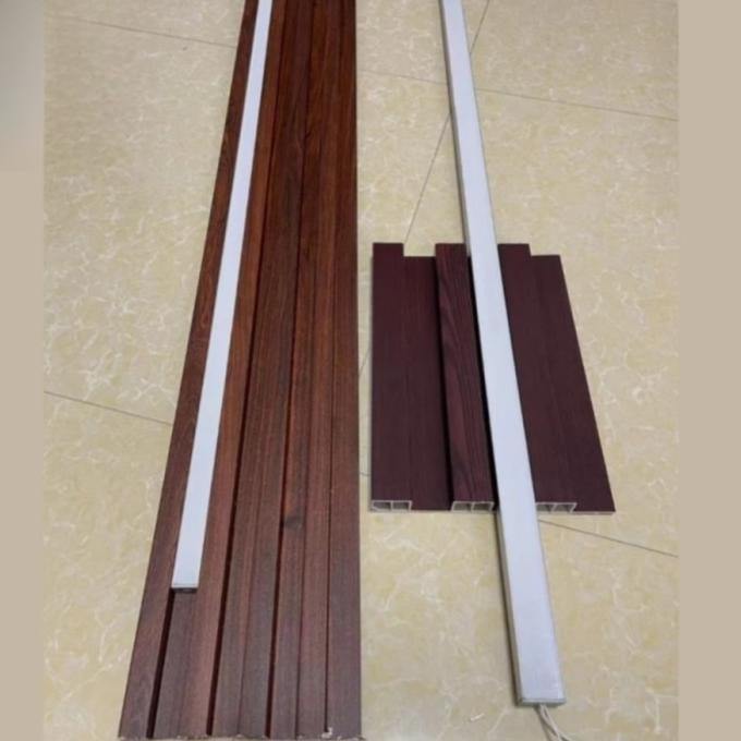 TERBARU LAMPU LED WPC PANEL / LAMPU HIAS WPC 