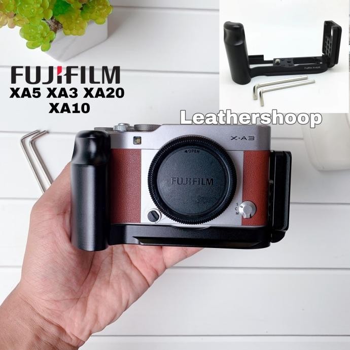 TERBARU - L Plate Fujifilm XA5 XA3 XA20 XA10 Handgrip LPlate