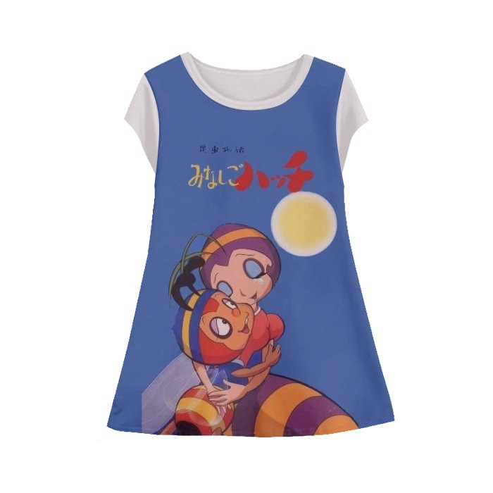 Baju Dress Anak Perempuan Hutchi v2 Tunik Anak Wanita Hutchi-2 Umur 1-12 Tahun