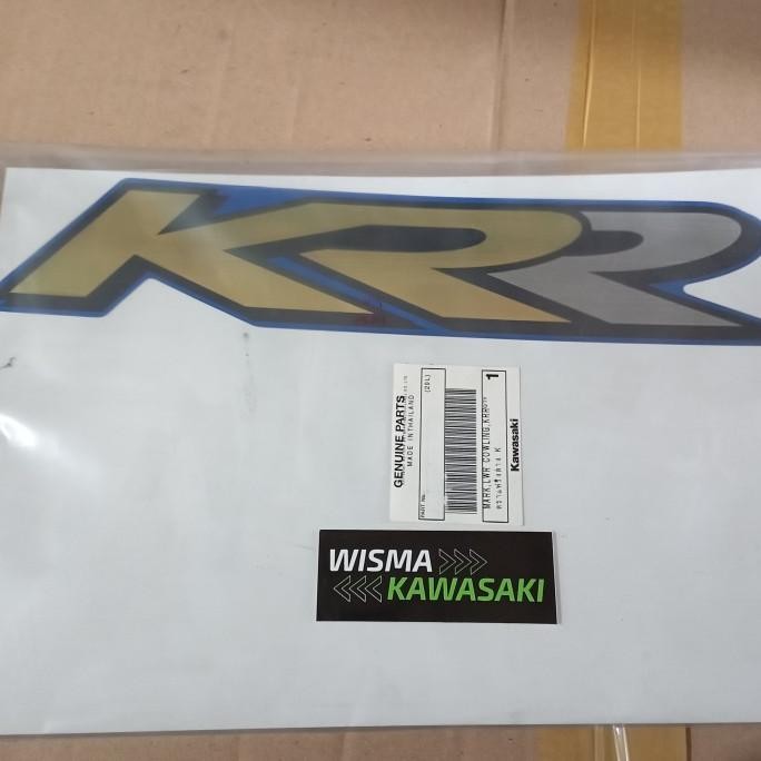 Termurah Striping Sticker Stiker Krr Ninja Rr Old Cbu Zx Biru Original New