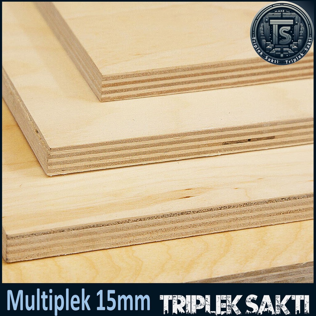 Triplek 15mm 10x220 cm | ISI 2 LEMBAR | Multiplek 15 mm 10 x 220 cm