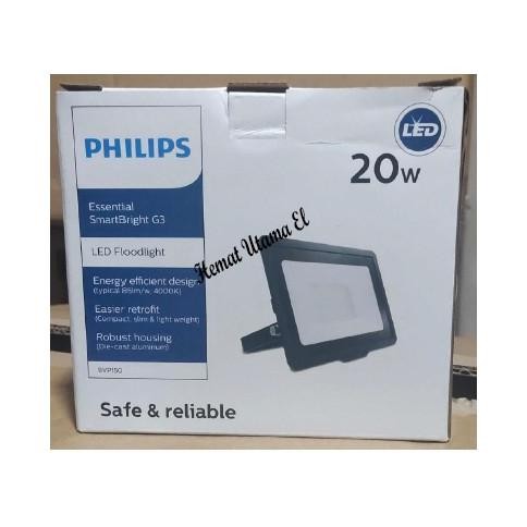 BIG SALE PHILIPS BVP150 20W | LAMPU SOROT TAMAN OUTDOOR 20 WATT 