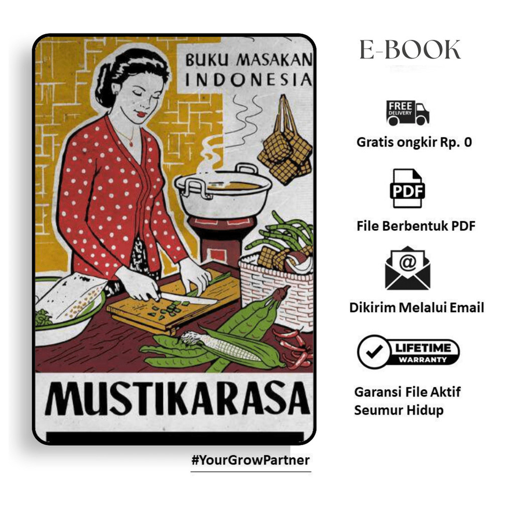 

353. BUKU MASAKAN INDONESIA MUSTIKARASA (TIM PENYUSUN) - cp