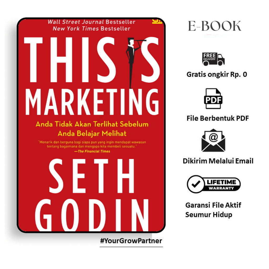

173. THIS IS MARKETING ANDA TIDAK AKAN TERLIHAT SEBELUM ANDA BELAJAR MELIHAT - BY SETH GODIN - cp