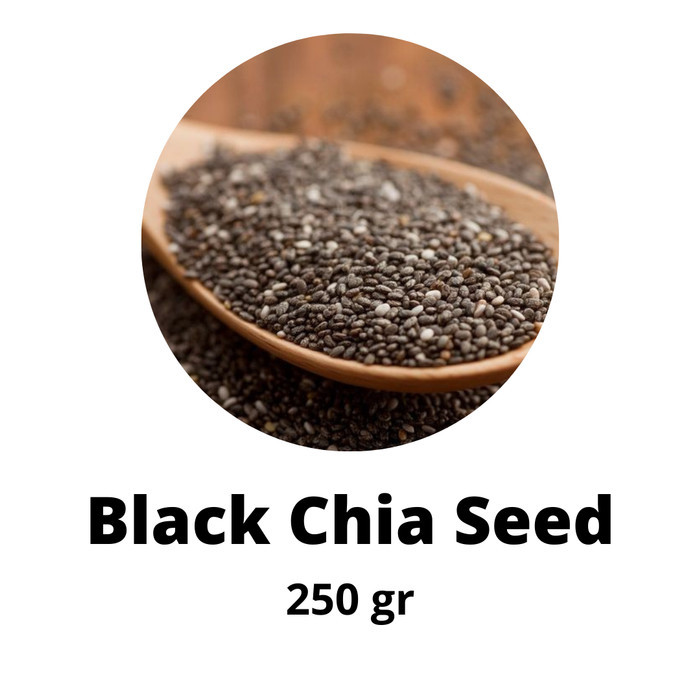

Terlaris [250 gram] Black Chia Seed Organic Premium SALE