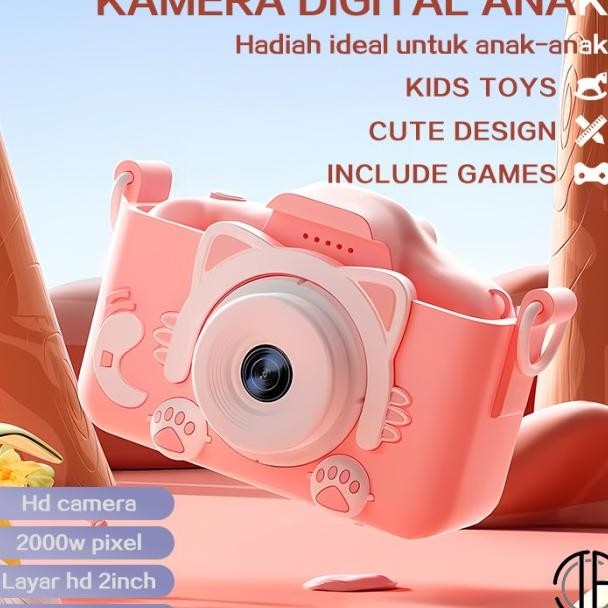 Kids Camera Digital / Kamera Digital Anak Hadiah / Kamera Digital Aksi Anak / Kamera Foto Video/Kids