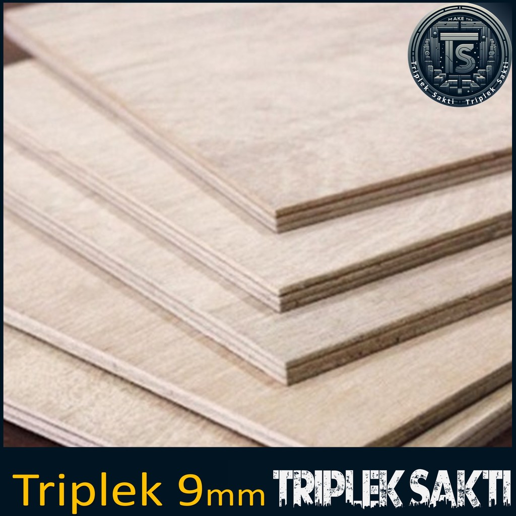 Triplek 9mm 10x190 cm | ISI 2 LEMBAR | Multiplek 9 mm 10 x 190 cm