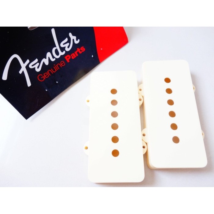 Fender Jazzmaster Pickup Covers Aged White