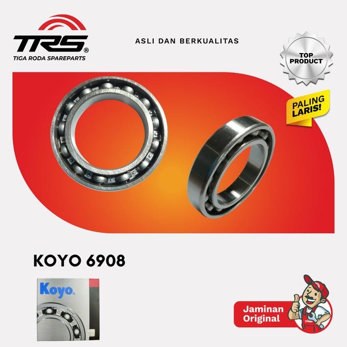 [Trs] Laker Bearing Koyo 6908 Original Koyo Original