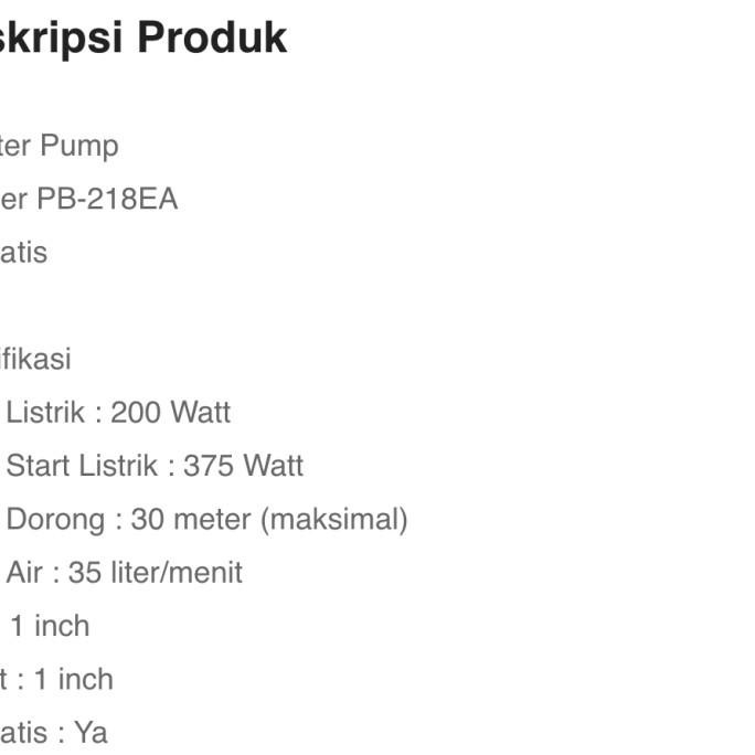Pompa Pendorong Wasser Flow Switch