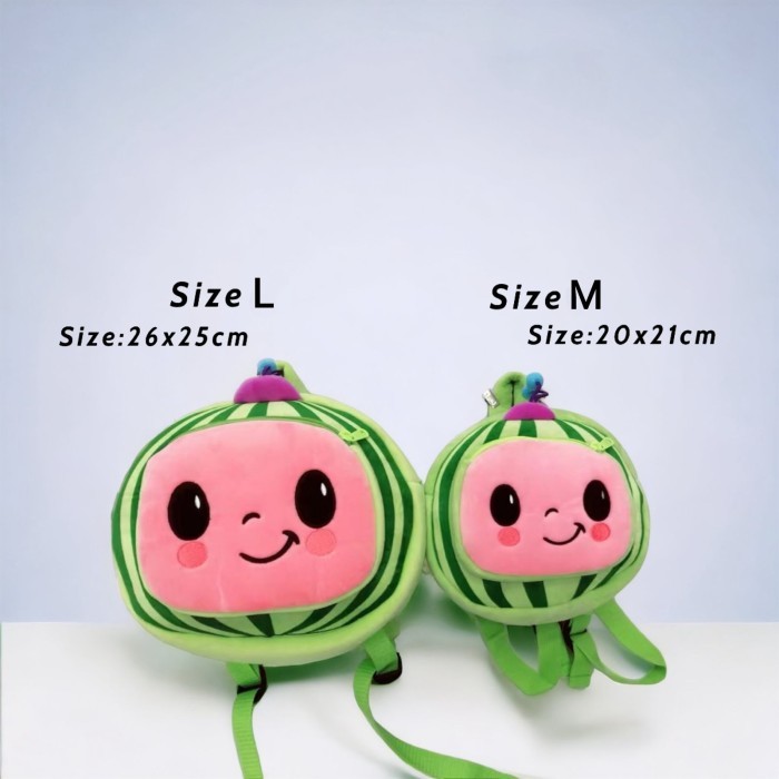 Tas Ransel Boneka Baby Shark Huggy Wuggy Melon Sonic Baby JJ