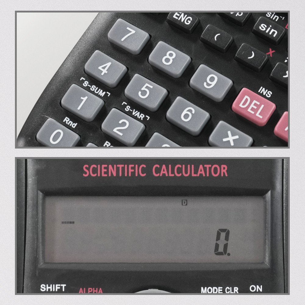 

[Great Store] DEXIN Kalkulator Elektronik Scientific Calculator - KK-82MS-B