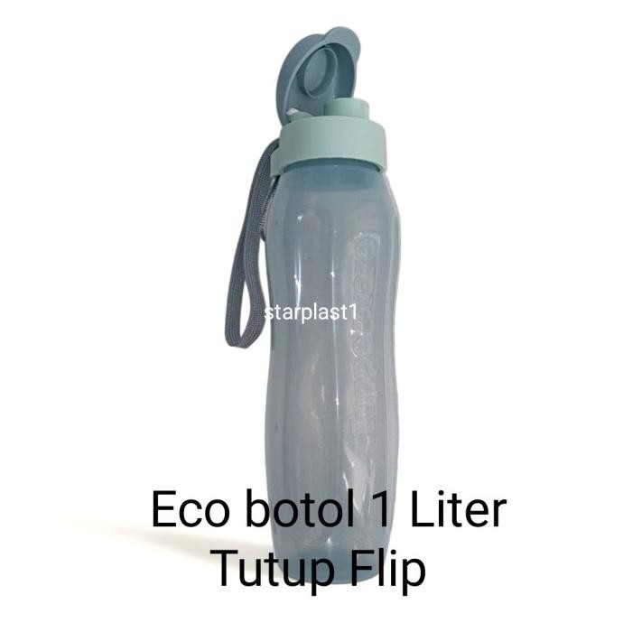 TUPPERWARE ECO BOTTLE 1 LITER | FLIP 0410T