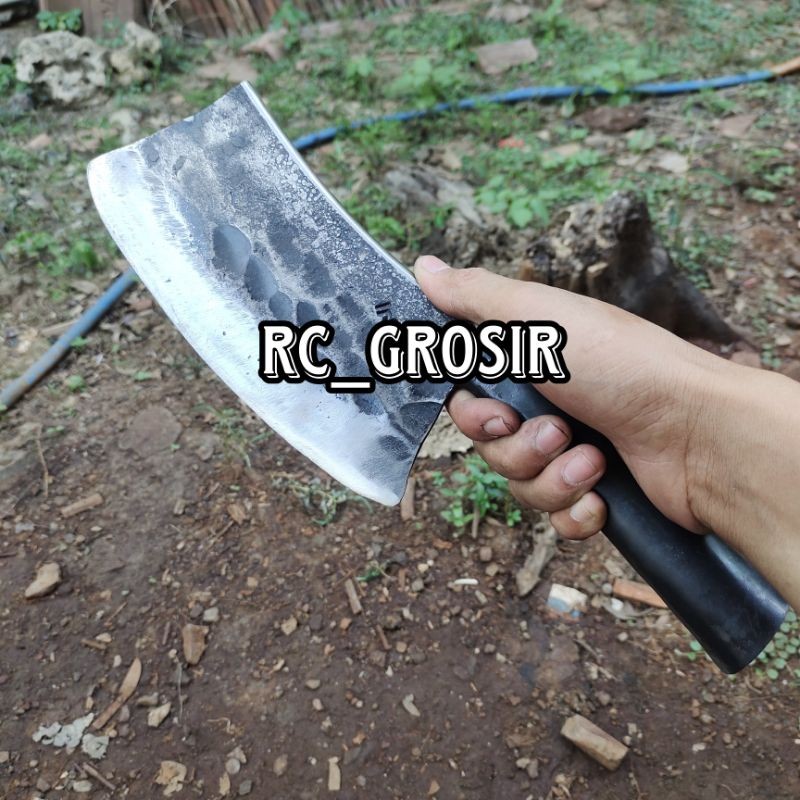 pisau cacah daging_pisau cacah ayam baja asli