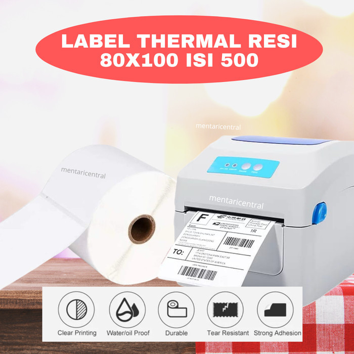 

Terlaris Label Barcode 80 x 100 Kertas Sticker Thermal 80x100 mm ( 500 pcs ) SALE