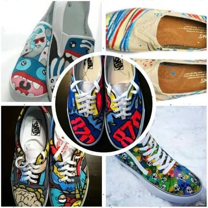 

Cat Recolor Canvas Kanvas Tekstil Lukis Sepatu Tas Jaket Pewarna Pakai