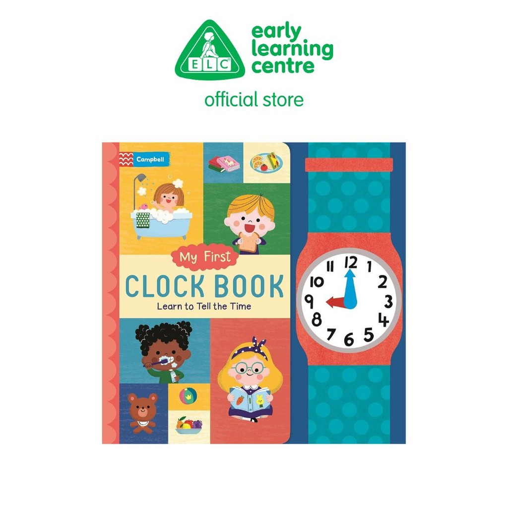 My First Clock Children's Book - Buku Anak