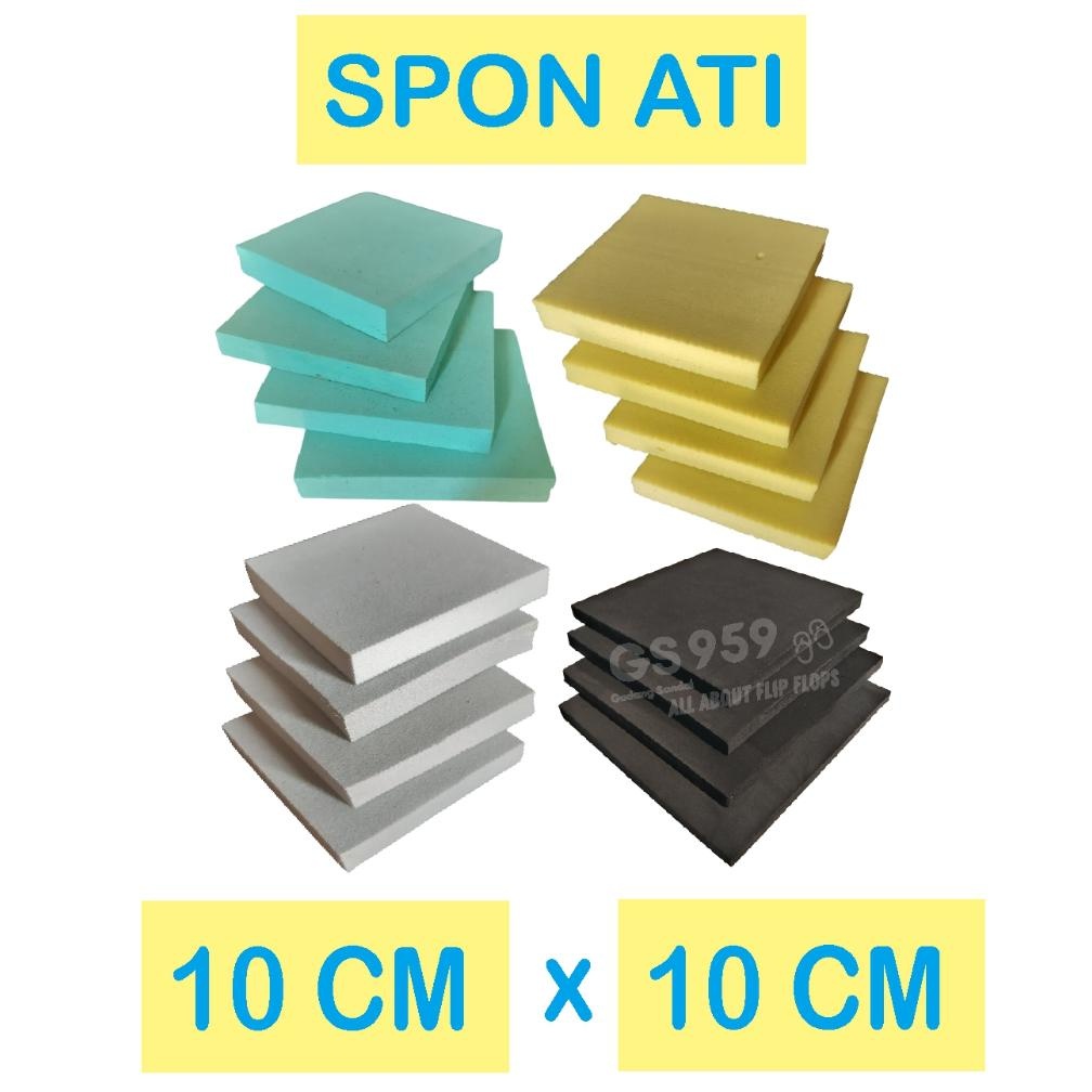SPON ATI / BUSA ATI / SPON EVA BENTUK POTONGAN KOTAK-KOTAK