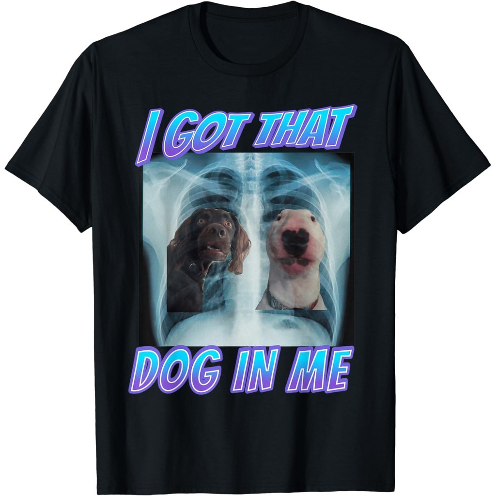 Saya Mendapatkan Anjing Itu Dalam Diri Saya Xray Meme Kaos Pitbull Anjing Lucu