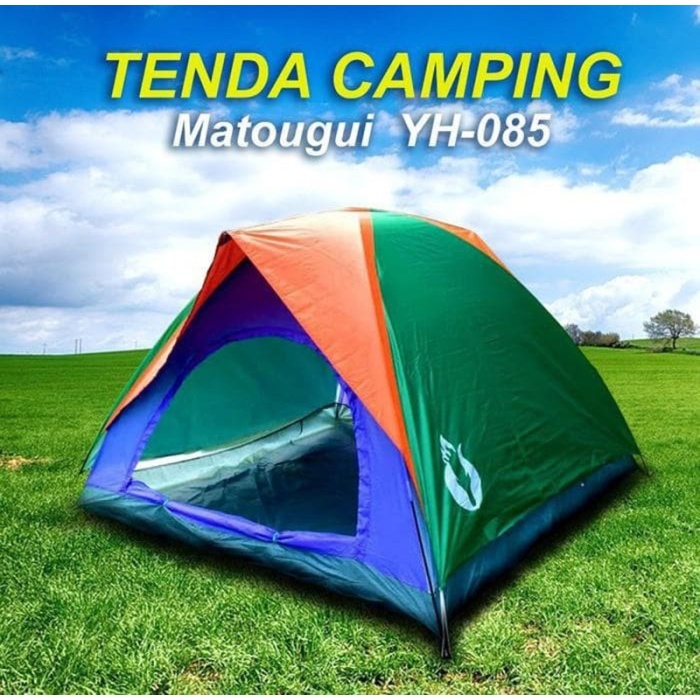 PROMO Tenda YH-058Tenda Camping Hiking Dewasa Double Layer Kap 3 /4 Orang