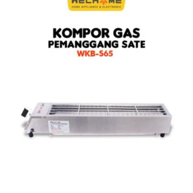 Welhome Wkb S50 / Wkb S65 Kompor Gas Pemanggang Stainless Steel Notifandre