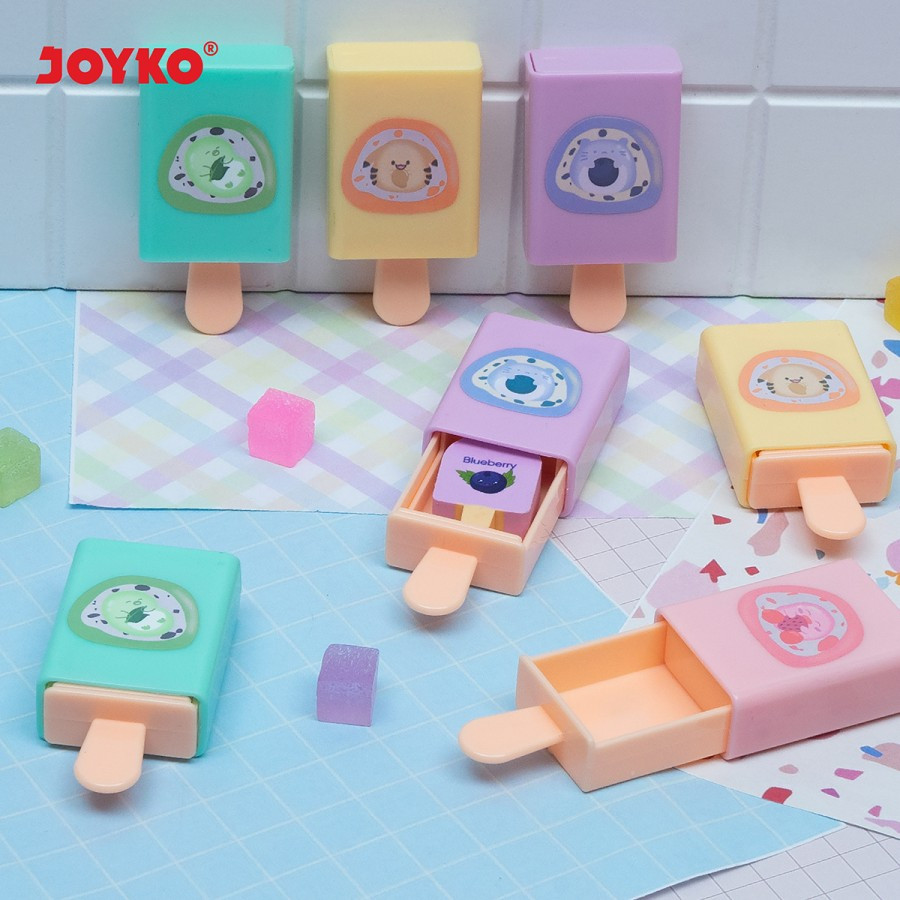 

(1 Biji) Penghapus Joyko ER-126 Magic Ice Pop / Eraser Joyko ER126 Magic Ice Pop / Joyko ER 126