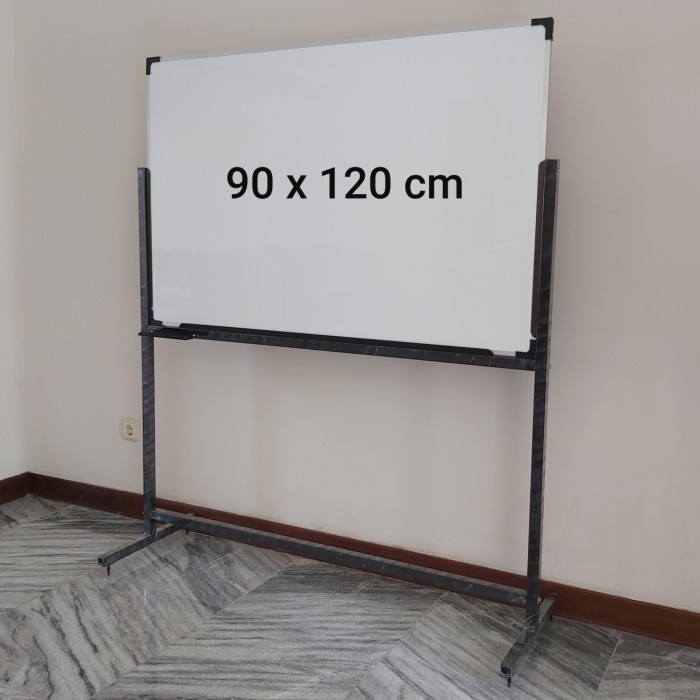 

papan tulis whiteboard 90 x 120 cm