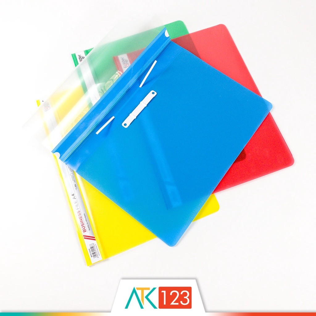 

Business File / Map Bisnis / Snelhecter Plastik A4 Folder One