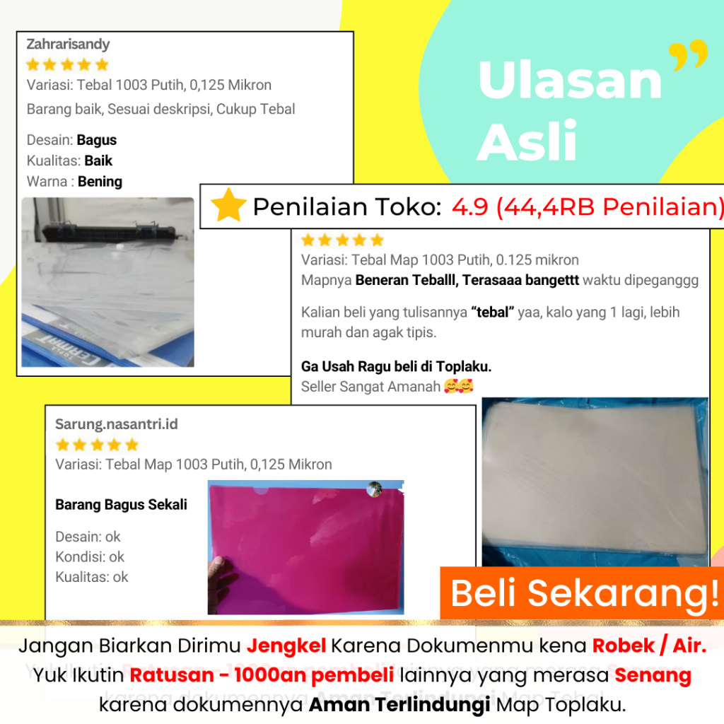 

Map L BENING Plastik Dokumen F4 TEBAL File Folder Business Clear Holder A4 Transparan Snelhecter