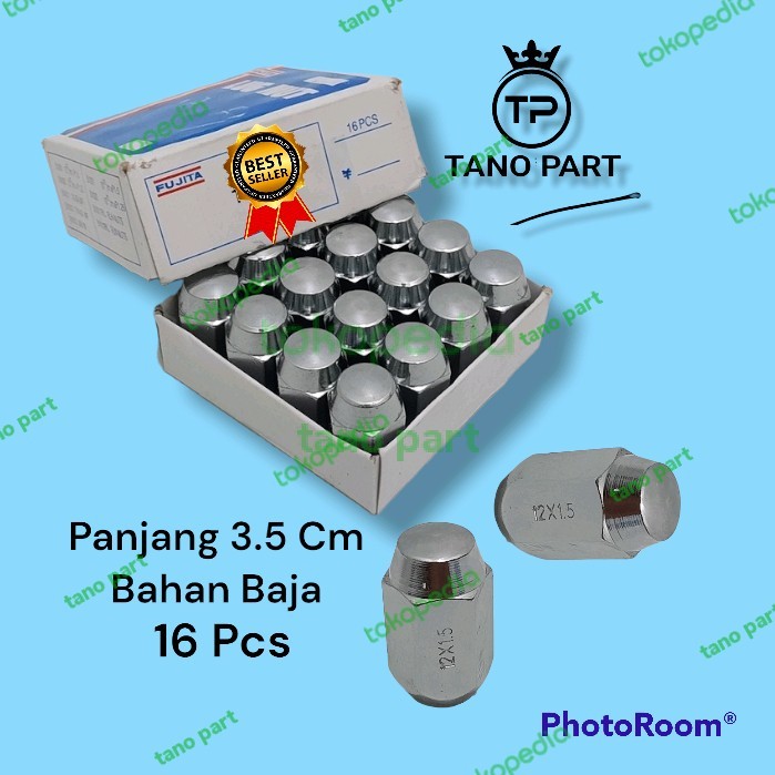 MUR RODA RACING BAUT LUGNUT MOBIL PANTHER TIMOR HYUNDAI KIA TIMOR 16PC