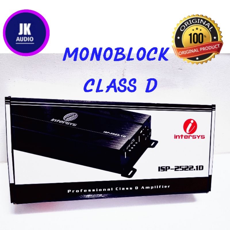 SIAP KIRIM- Power Monoblock Intersys ISP 2522.1D Class D power Monoblock Garansi Resmi