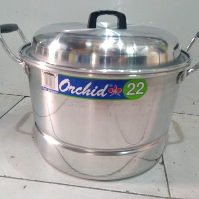 Panci Dandang/ Panci Kukus/ Panci Serbaguna Orchid 22 Cm