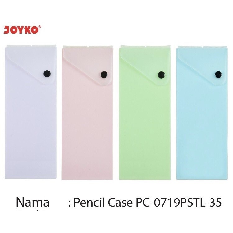 

Pencil Case / Tempat Pensil Pastel Joyko PC-0719PSTL-35