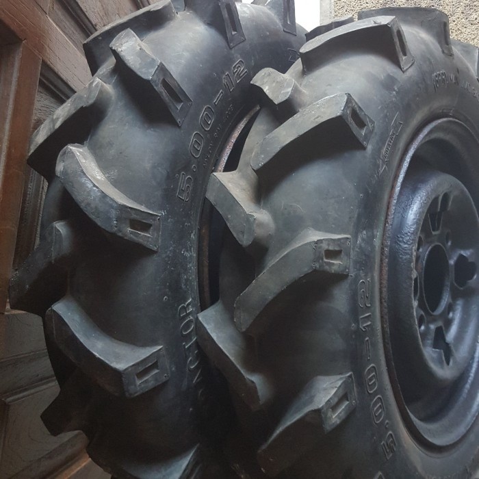 VELG BAN TRAKTOR R12 BAN 5.00 VELG PCD 4X114