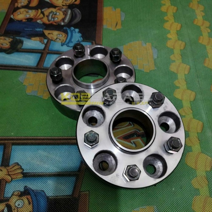 ADAPTOR VELG RUBAH PCD 5X108 KE 5X114.3 + CENTER RING VOLVO KE INNOVA