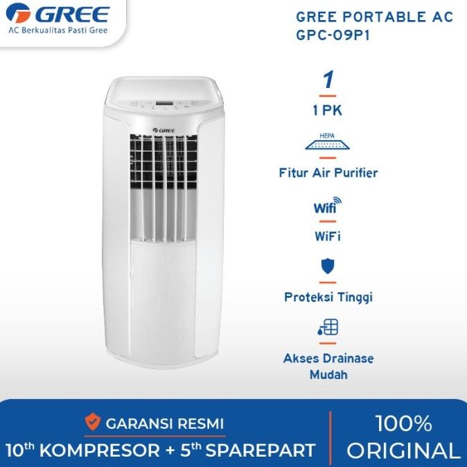 Special Price Ac Portable Standing Gree 1 Pk With Air Purifier System