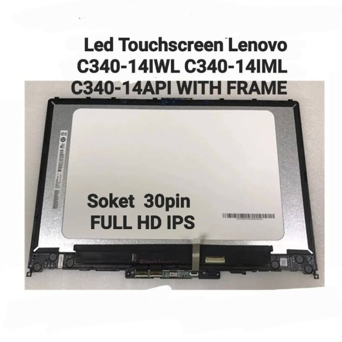 LCD LENOVO TOUCHSCREEN IDEAPAD C340 C340-14IWL C340-14IML C340-API