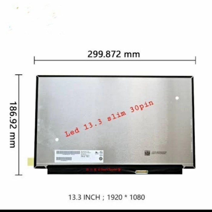 LED LCD 13.3 UNTUK ASUS ZENBOOK 13 UX331 UX331U UX331UN UX331UA UX331U