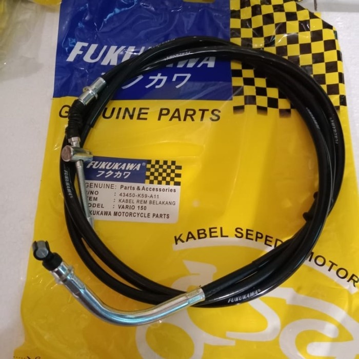KABEL REM BELAKANG VARIO 150/VARIO 125 LED MERK FUKUKAWA