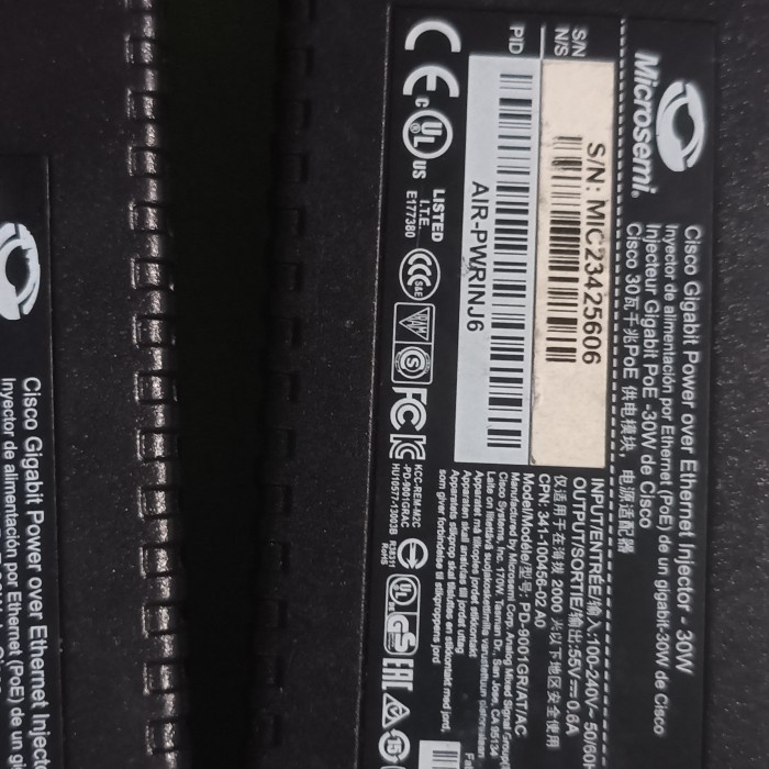 POE CISCO GIGABIT