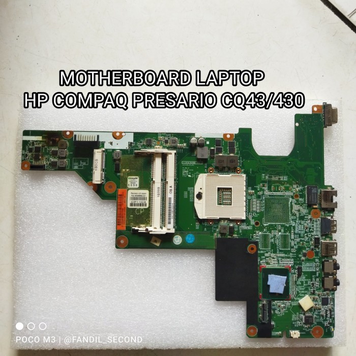 MOTHERBOARD LAPTOP HP COMPAQ PRESARIO CQ43