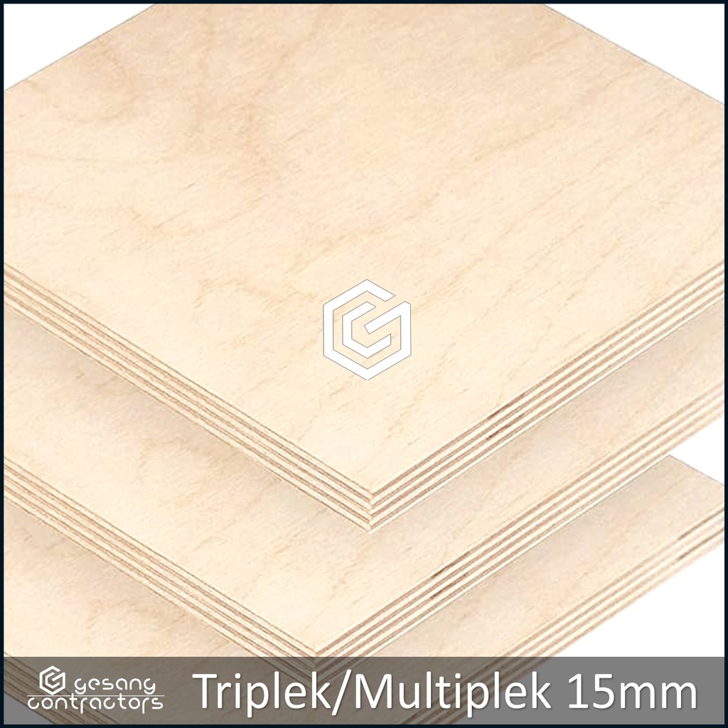 Triplek 15mm 90x130 cm | Multiplek 15 mm 130x90 cm | MC Uty Grade A