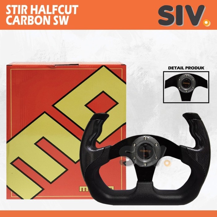 STIR RACING MOBIL MOMO UNIVERSAL HALFCUT SW CARBON